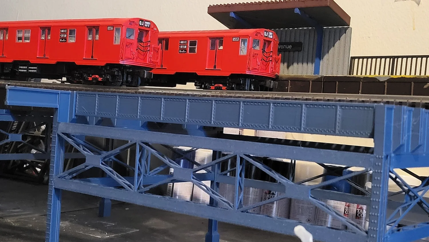 NYC subway elevated structure